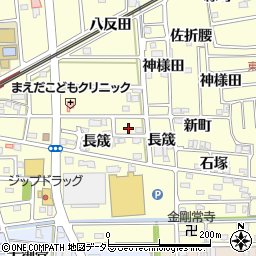 愛知県愛西市勝幡町駅東170周辺の地図