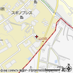 愛知県瀬戸市山の田町180周辺の地図