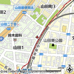 名鉄協商大曽根第１２駐車場周辺の地図