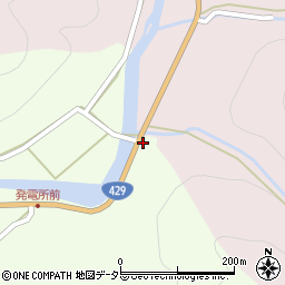 兵庫県宍粟市一宮町百千家満496周辺の地図