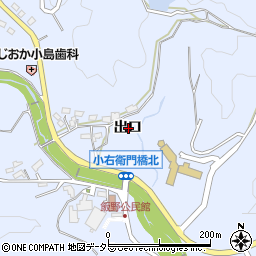 愛知県豊田市藤岡飯野町出口周辺の地図