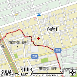 愛知県名古屋市守山区向台1丁目809周辺の地図