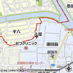 橋本畳店周辺の地図