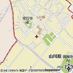 滋賀県愛知郡愛荘町山川原132-2周辺の地図
