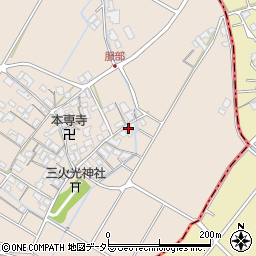 滋賀県彦根市服部町354周辺の地図