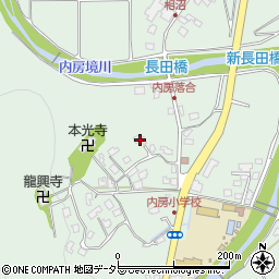 静岡県富士宮市内房3827周辺の地図