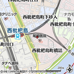 愛知県清須市西枇杷島町橋詰81周辺の地図