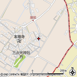 滋賀県彦根市服部町355周辺の地図