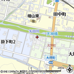 愛知県瀬戸市大坪町1周辺の地図
