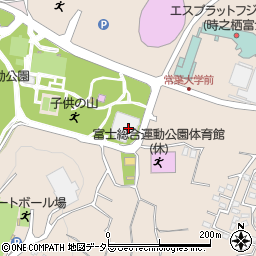富士市振興公社　富士総合運動公園温水プール周辺の地図