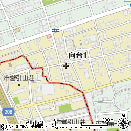 愛知県名古屋市守山区向台1丁目1104周辺の地図