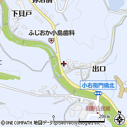 飯野コーポ可知周辺の地図
