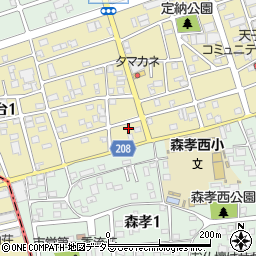 愛知県名古屋市守山区向台1丁目2505周辺の地図