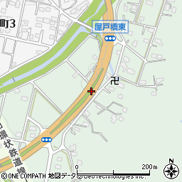 愛知県瀬戸市屋戸町周辺の地図