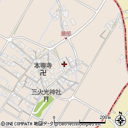 滋賀県彦根市服部町348周辺の地図