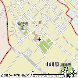 滋賀県愛知郡愛荘町山川原116-8周辺の地図