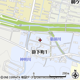 〒489-0966 愛知県瀬戸市掛下町の地図