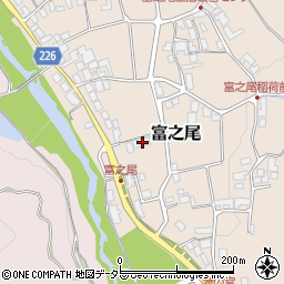 滋賀県犬上郡多賀町富之尾1377周辺の地図