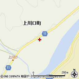 愛知県豊田市上川口町河原田108周辺の地図