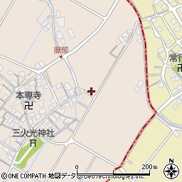 滋賀県彦根市服部町1268周辺の地図