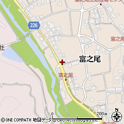滋賀県犬上郡多賀町富之尾1637周辺の地図