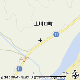 愛知県豊田市上川口町（空）周辺の地図