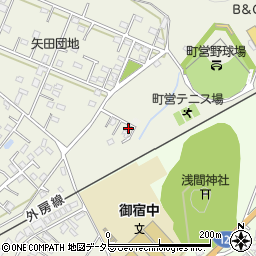 千葉県夷隅郡御宿町久保305周辺の地図