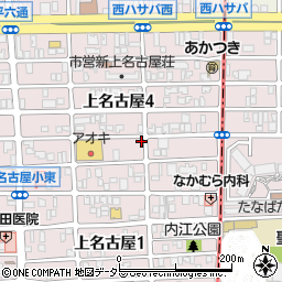 愛知県名古屋市西区上名古屋4丁目5-28周辺の地図