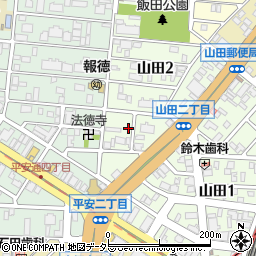 愛知芸術高等専修学校周辺の地図