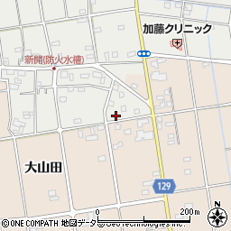 愛知県愛西市草平町新開175周辺の地図
