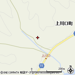 愛知県豊田市上川口町洞周辺の地図