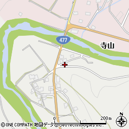 京都府京都市右京区京北大野町21-1周辺の地図