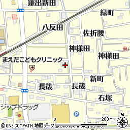 愛知県愛西市勝幡町駅東150周辺の地図