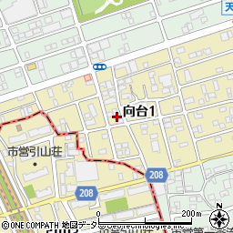 愛知県名古屋市守山区向台1丁目411周辺の地図