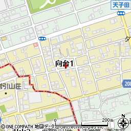 愛知県名古屋市守山区向台1丁目1509周辺の地図
