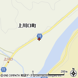 愛知県豊田市上川口町河原田104周辺の地図