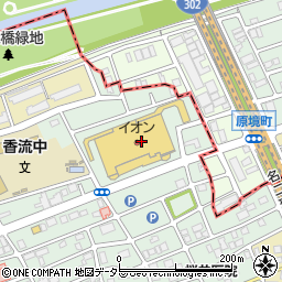 愛知銀行イオン名古屋東店 ＡＴＭ周辺の地図