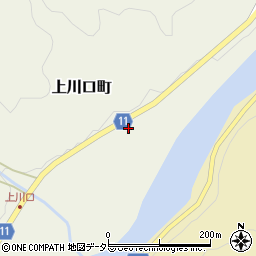 愛知県豊田市上川口町河原田周辺の地図