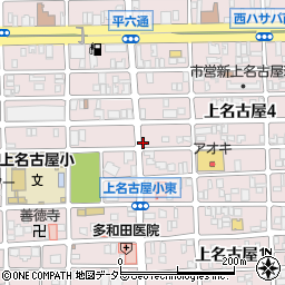 有限会社金森スポーツ名古屋周辺の地図