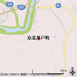 京都府京都市右京区京北井戸町周辺の地図