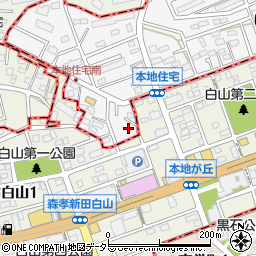 愛知県尾張旭市緑町緑ケ丘1-5周辺の地図