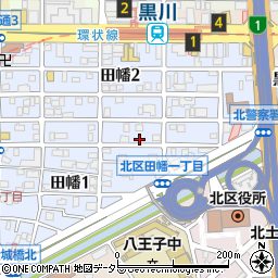 リパーク名古屋田幡２丁目第３駐車場周辺の地図