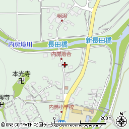 静岡県富士宮市内房3873周辺の地図