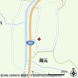 愛知県豊田市中当町アトヅカエ周辺の地図
