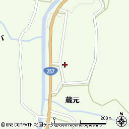 愛知県豊田市中当町（アトヅカエ）周辺の地図