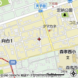 愛知県名古屋市守山区向台1丁目2310周辺の地図