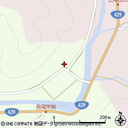 兵庫県宍粟市一宮町百千家満498周辺の地図