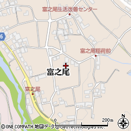 滋賀県犬上郡多賀町富之尾1296-1周辺の地図