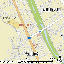 島根県大田市大田町大田山崎ロ-1177-19周辺の地図