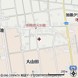 愛知県愛西市草平町新開154周辺の地図